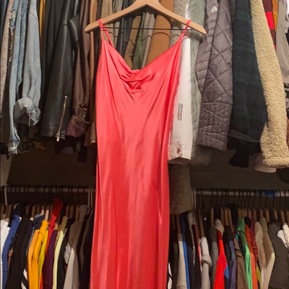 Zara pink cocktail dress